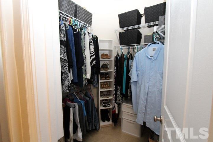 2520 Asher View Court Raleigh, NC 27606 - Photo 15 of 24 Ample Master closet with hidden storage