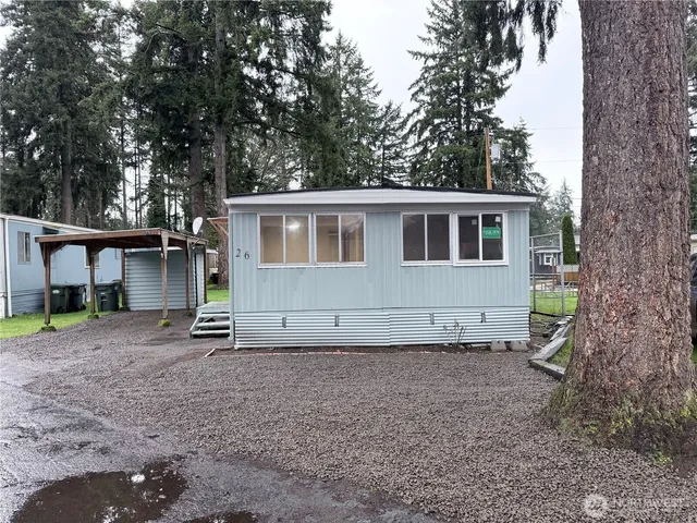 a house with a outdoor space