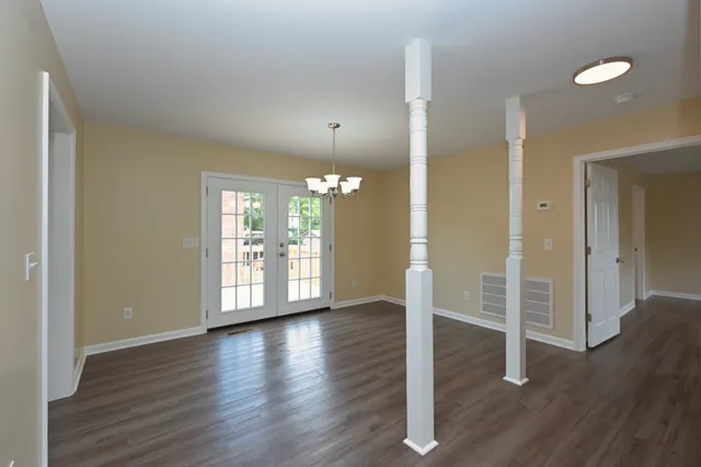 a view of a interior of the house