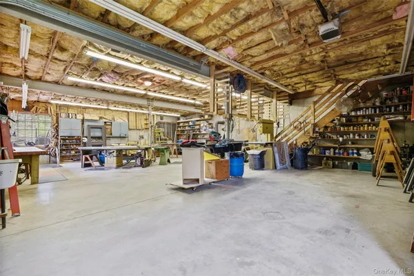 a view of a chairs and tables in patio