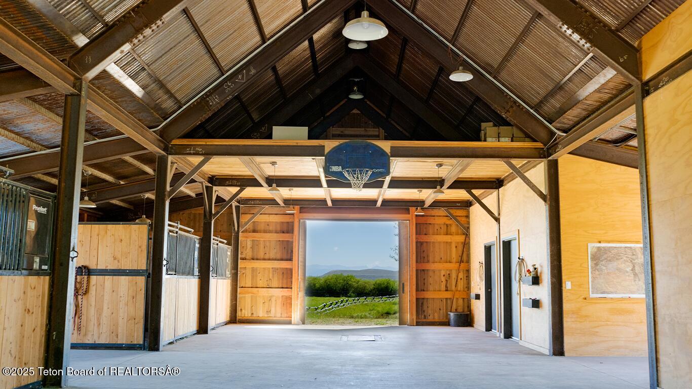491 State Highway 354 Daniel, WY 83115 - Photo 24 of 34 6. Barn. Interior. look Through.