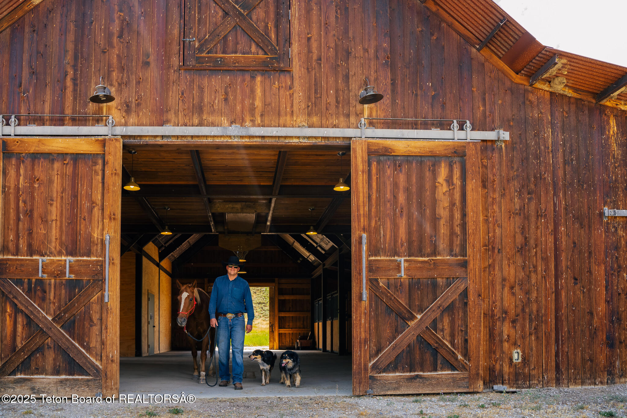 491 State Highway 354 Daniel, WY 83115 - Photo 3 of 34 Barn. horse. Cattle Dogs