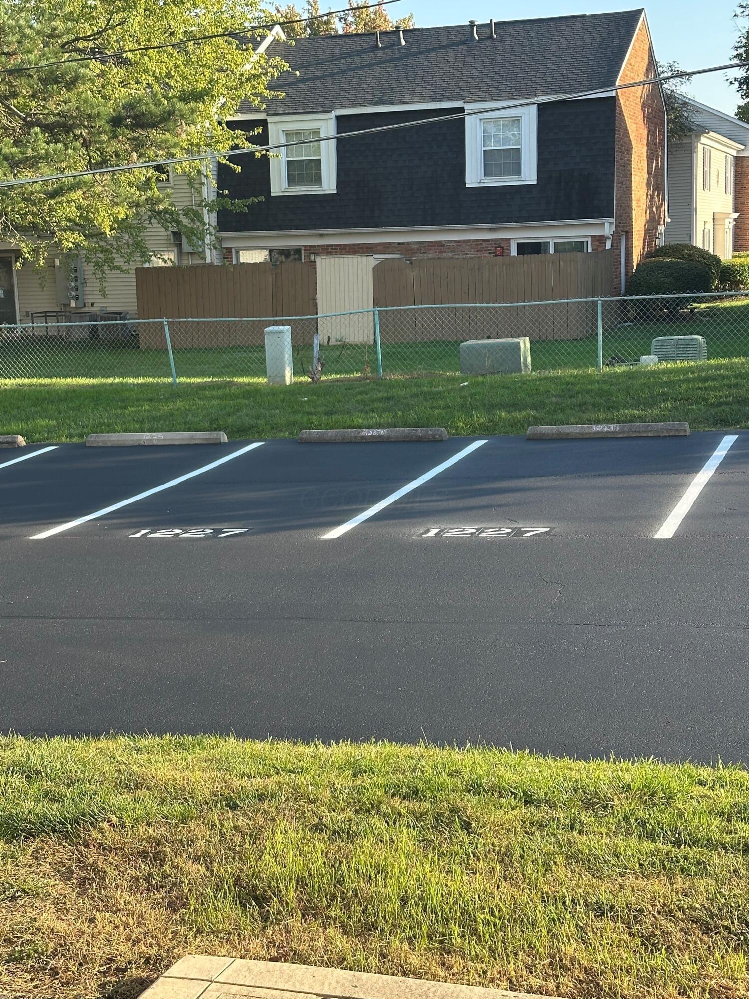 1227 Weybridge Road Columbus, OH 43220 - Photo 32 of 32 Newly Paved Parking Lot