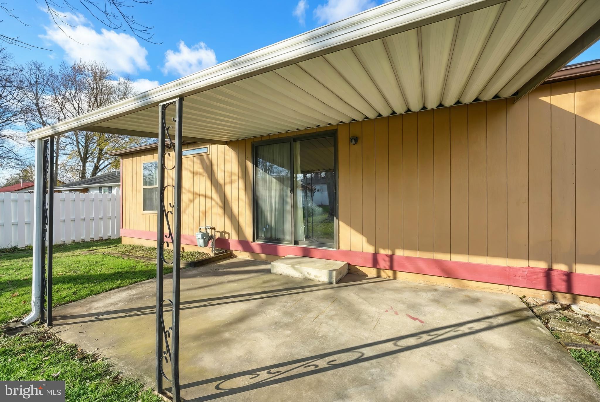 2818 Oakland Road Dover, PA 17315 - Photo 28 of 32 a backyard of a house with portable swimming pool and outdoor seating