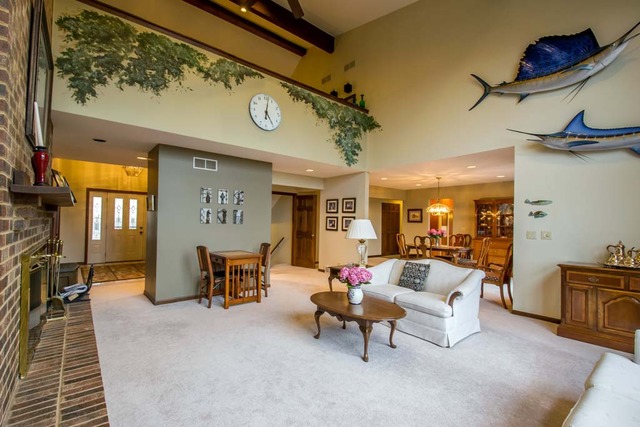 50W663 Ramm Road Maple Park, IL 60151 - Photo 13 of 25 a living room with furniture and a clock