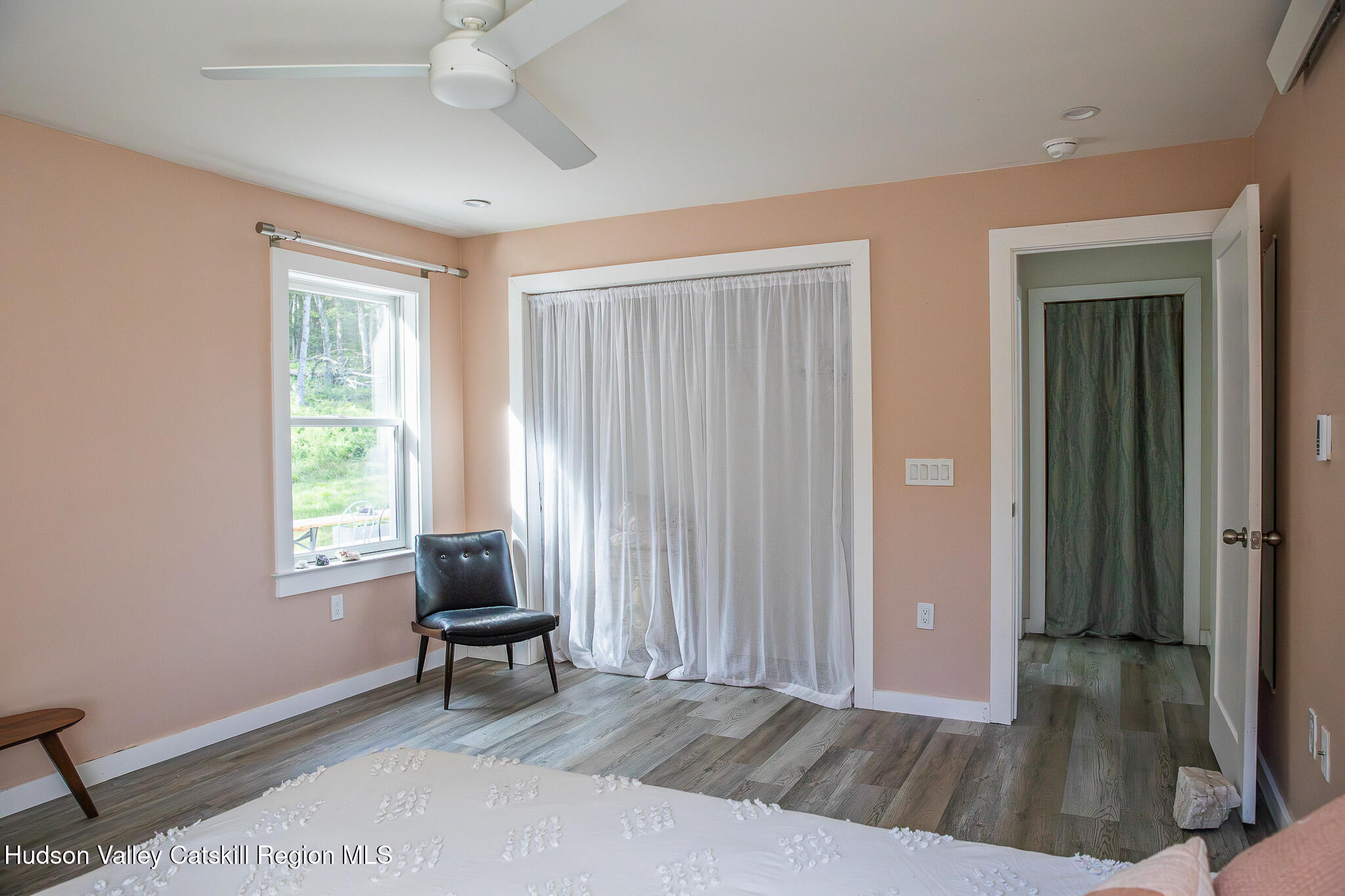 546 Willowemoc Road Livingston Manor, NY 12758 - Photo 15 of 30 a view of a room window and wooden floor