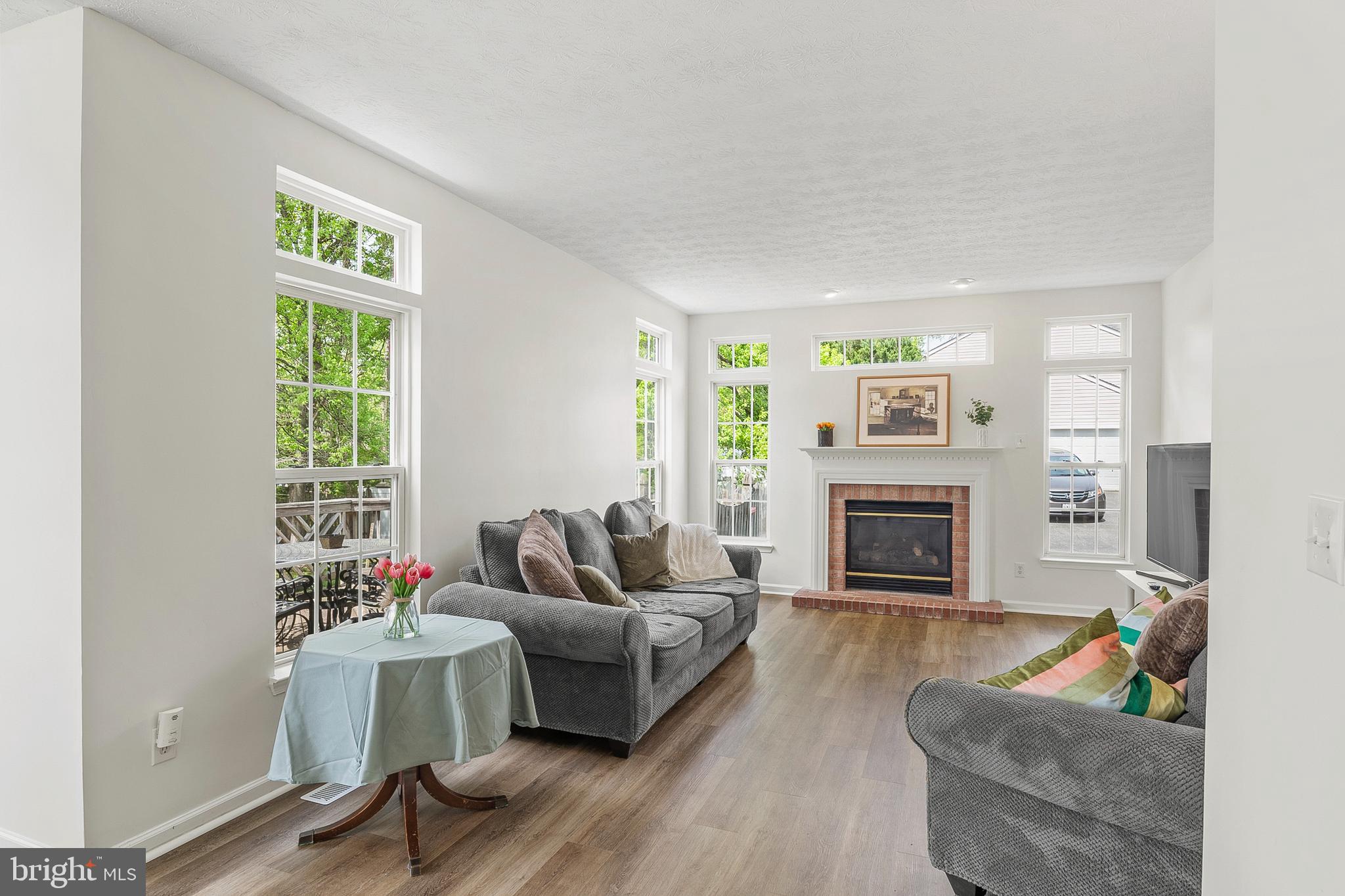 456 North Patuxent Road Odenton, MD 21113 - Photo 15 of 44 a living room with furniture or couch and a fireplace