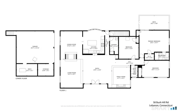 $589,900 | 58 Bush Hill Road, Lebanon, CT 06249