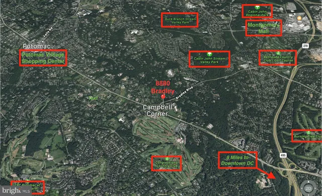 $8,490,000 | 8880 Bradley Boulevard, Bethesda, MD 20817