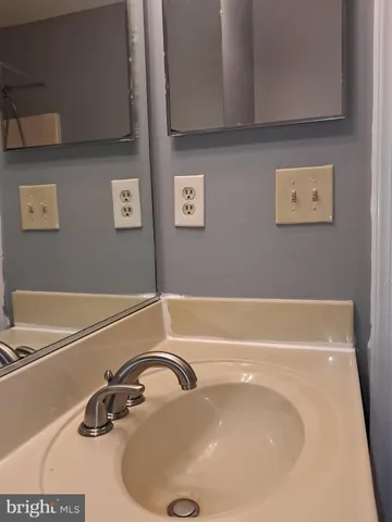 a bathroom with a sink