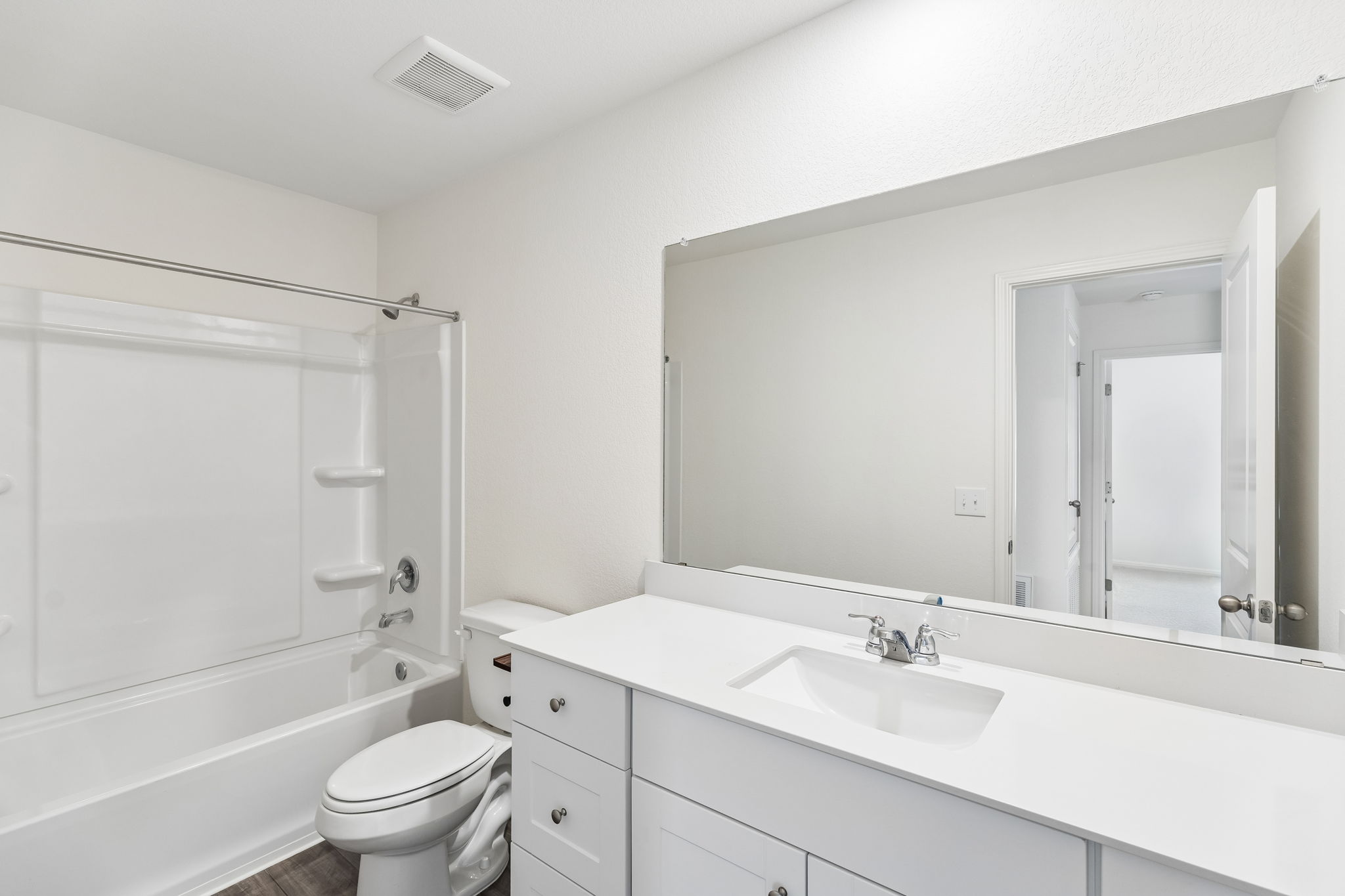 550 Thistle Lane Maxwell, TX 78656 - Photo 22 of 29 a bathroom with a sink a toilet and shower