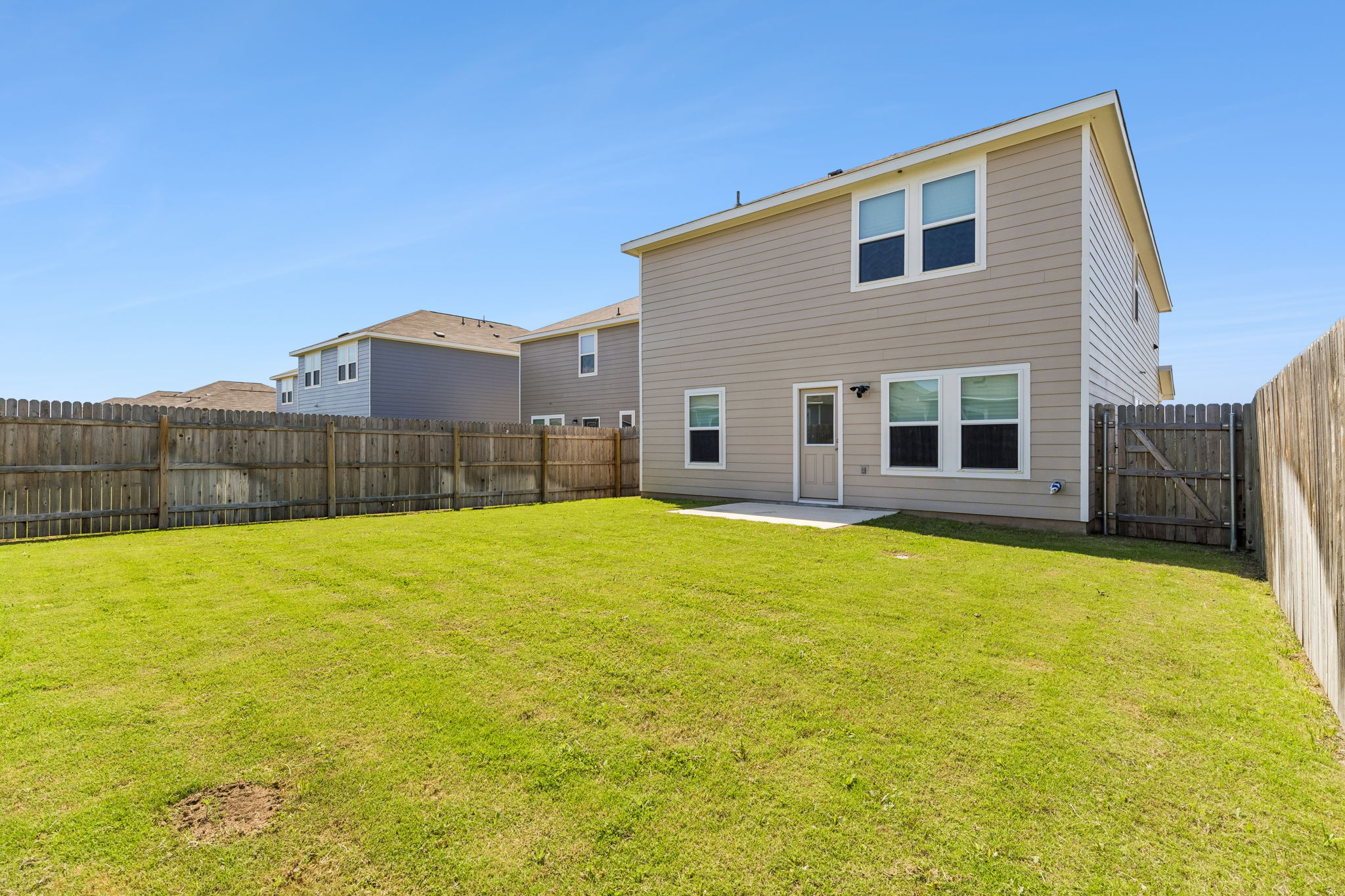 550 Thistle Lane Maxwell, TX 78656 - Photo 29 of 29 a view of a house with a backyard
