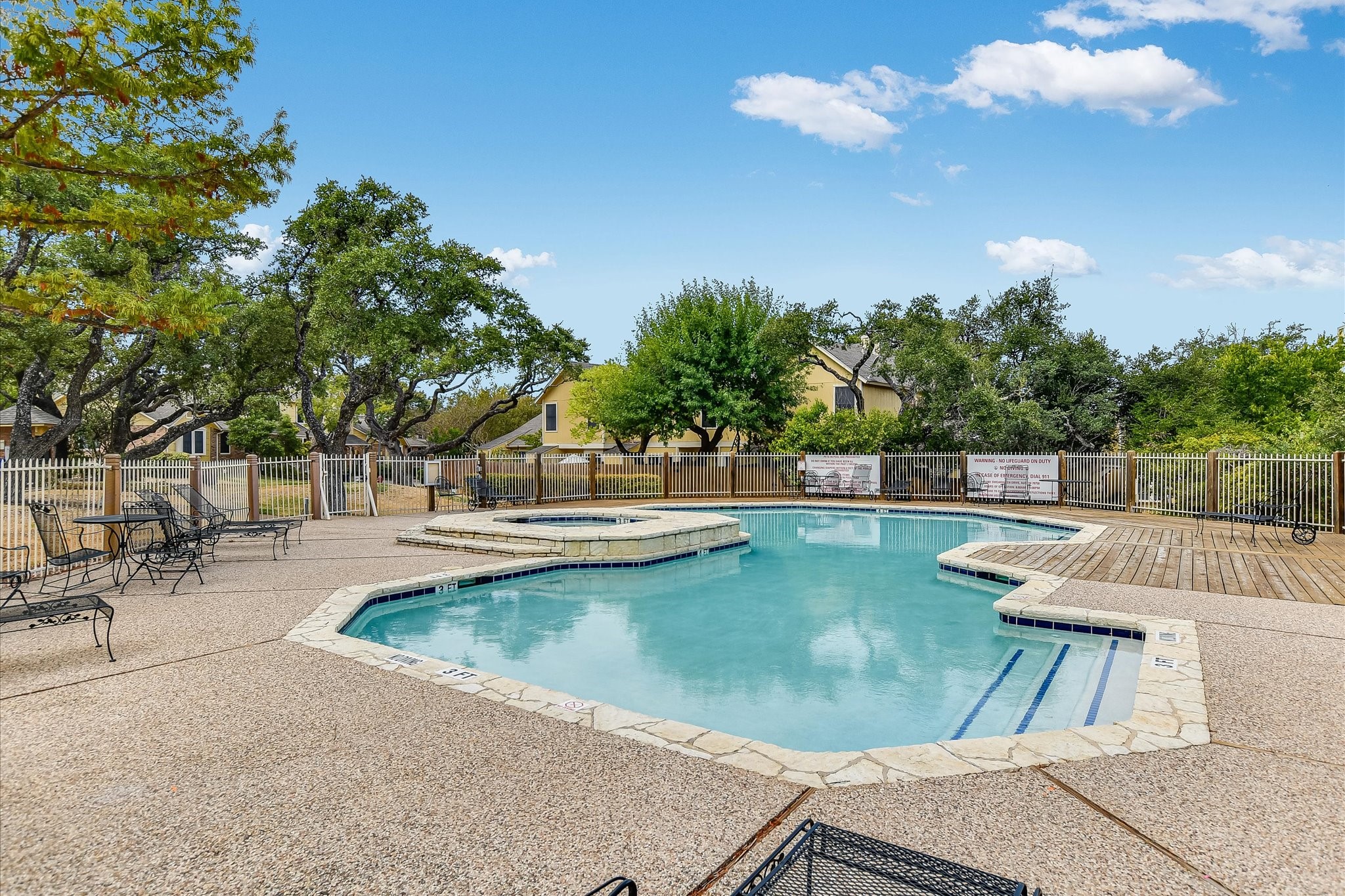 Undisclosed Address Austin, TX 78758 - Photo 15 of 19 swimming pool view with a seating space