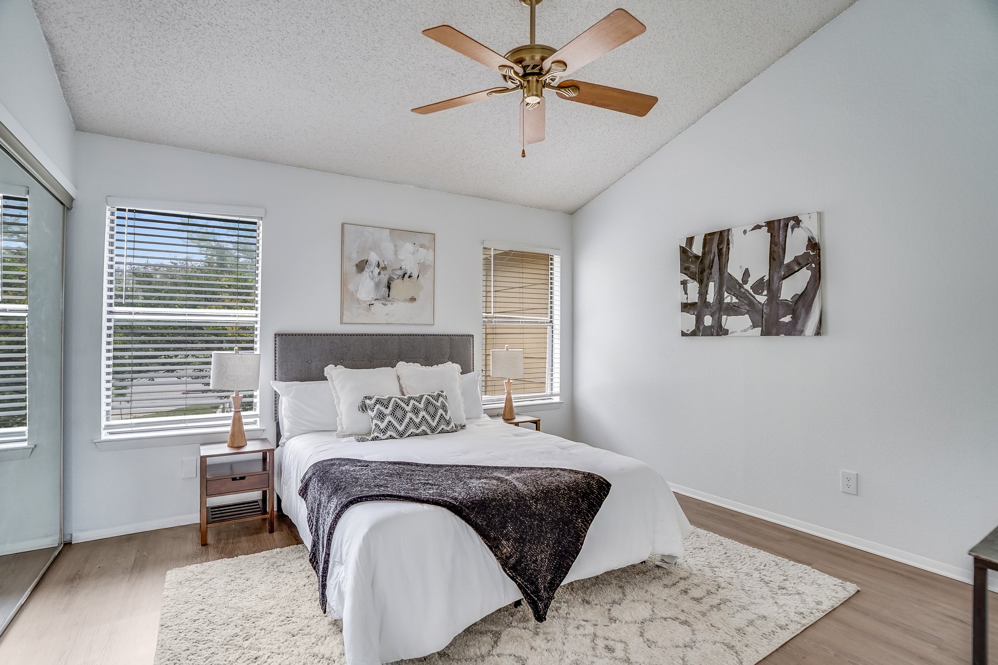 Undisclosed Address Austin, TX 78758 - Photo 8 of 19 a bedroom with a bed and a window
