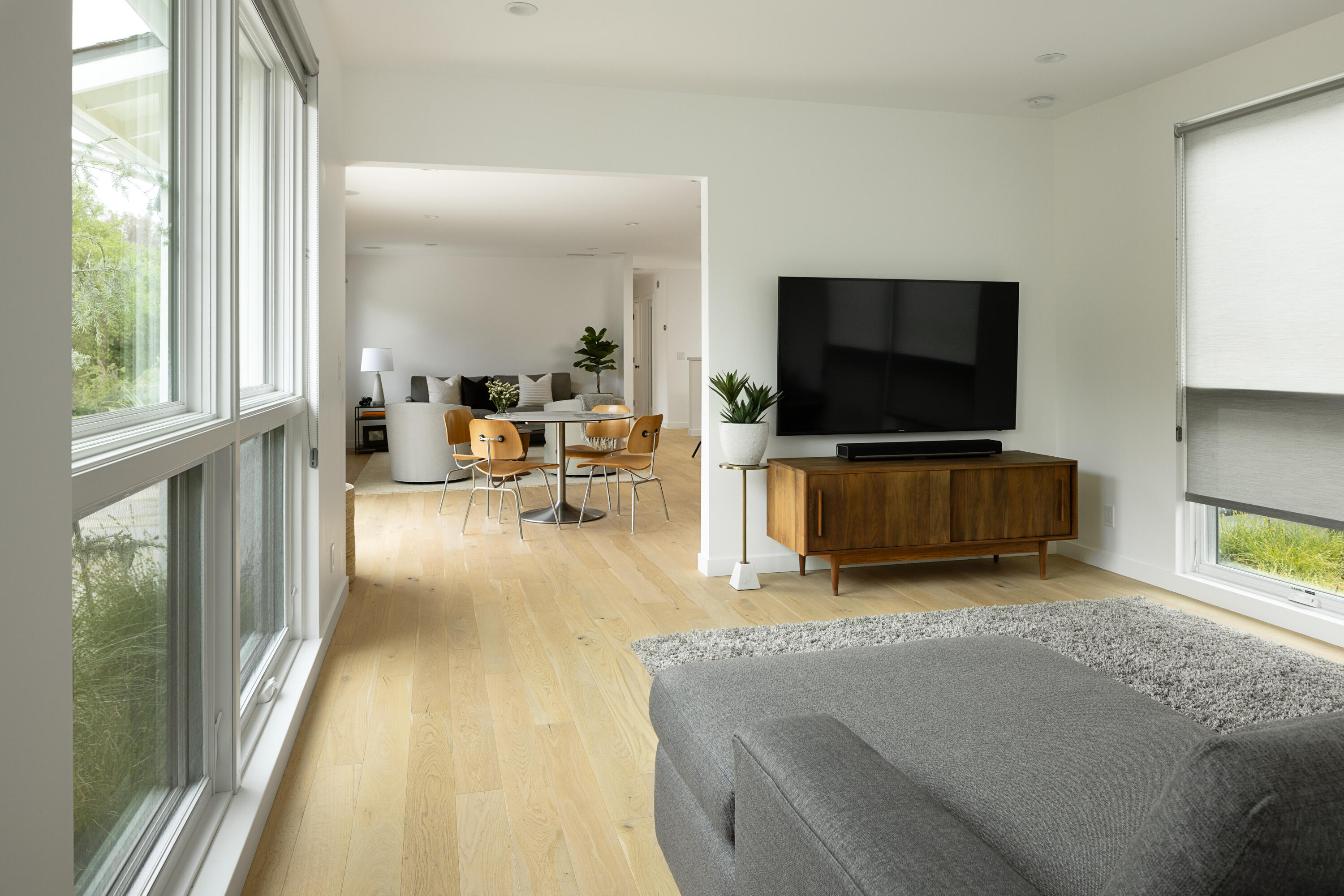 3155 Eucalyptus Hill Road Montecito, CA 93108 - Photo 11 of 30 a living room with furniture and a flat screen tv