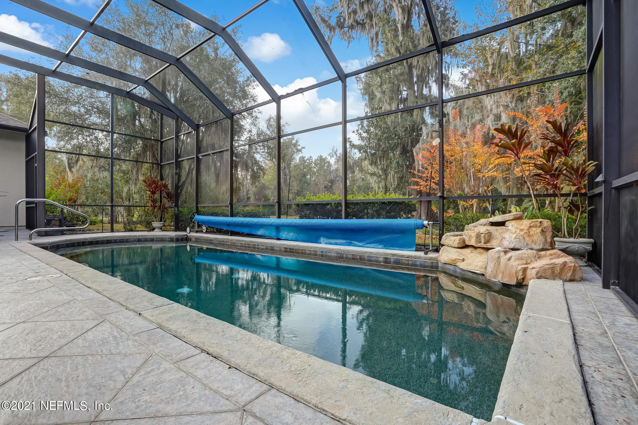 1735 Margarets Walk Road Fleming Island, FL 32003 - Photo 29 of 34 Pool with solar blanket