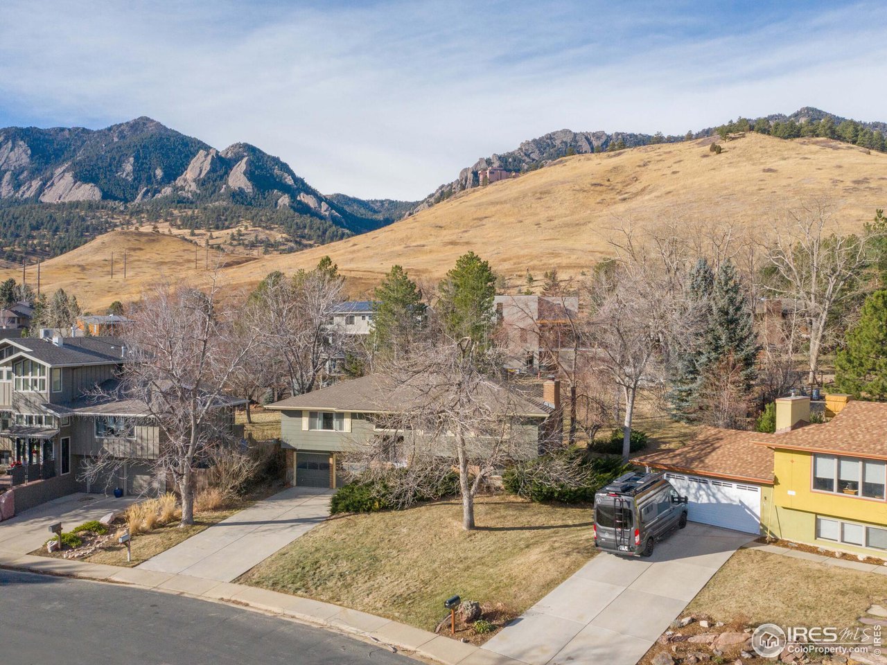 2287 Holyoke Drive Boulder, CO 80305 - Photo 36 of 40 a view of a house with a yard