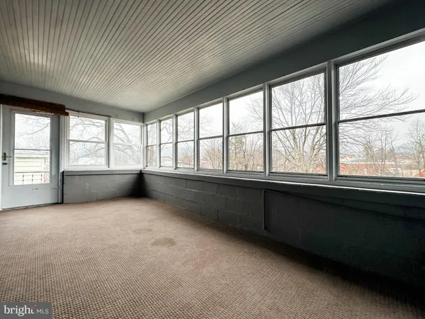 a view of storage and utility room