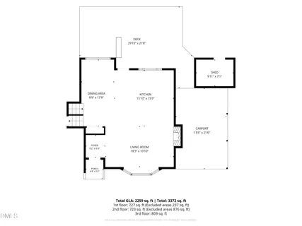 $735,000 | 603 North Estes Drive, Chapel Hill, NC 27514