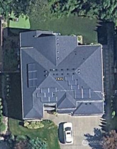 1435 242nd Place Southeast Bothell, WA 98021 - Photo 38 of 40 an aerial view of a house with a yard