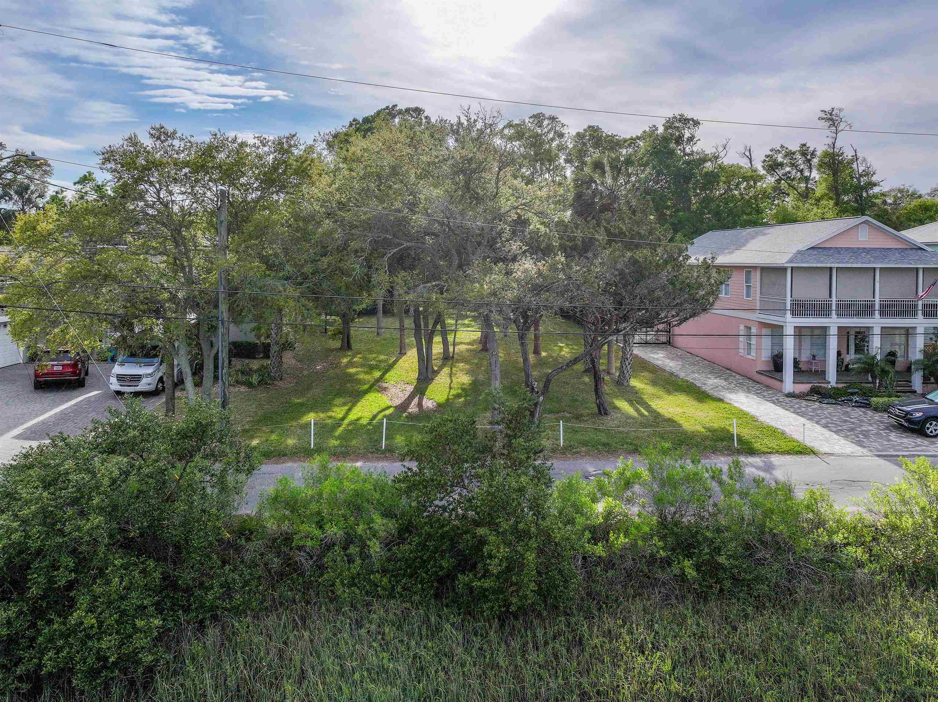160 Washington Street St. Augustine, FL 32084 - Photo 22 of 56 a view of a house with a yard