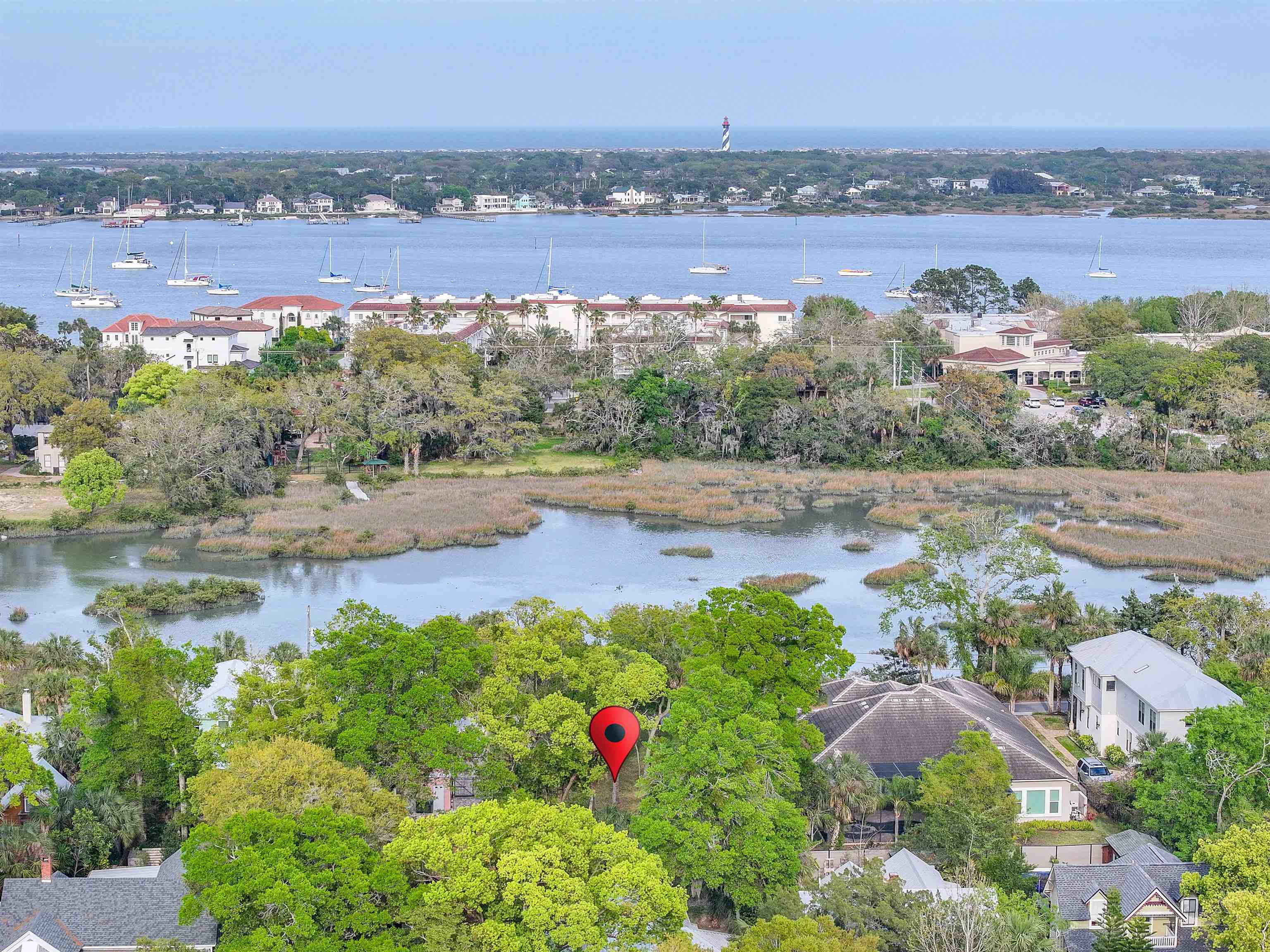 160 Washington Street St. Augustine, FL 32084 - Photo 45 of 56 an aerial view of multiple house