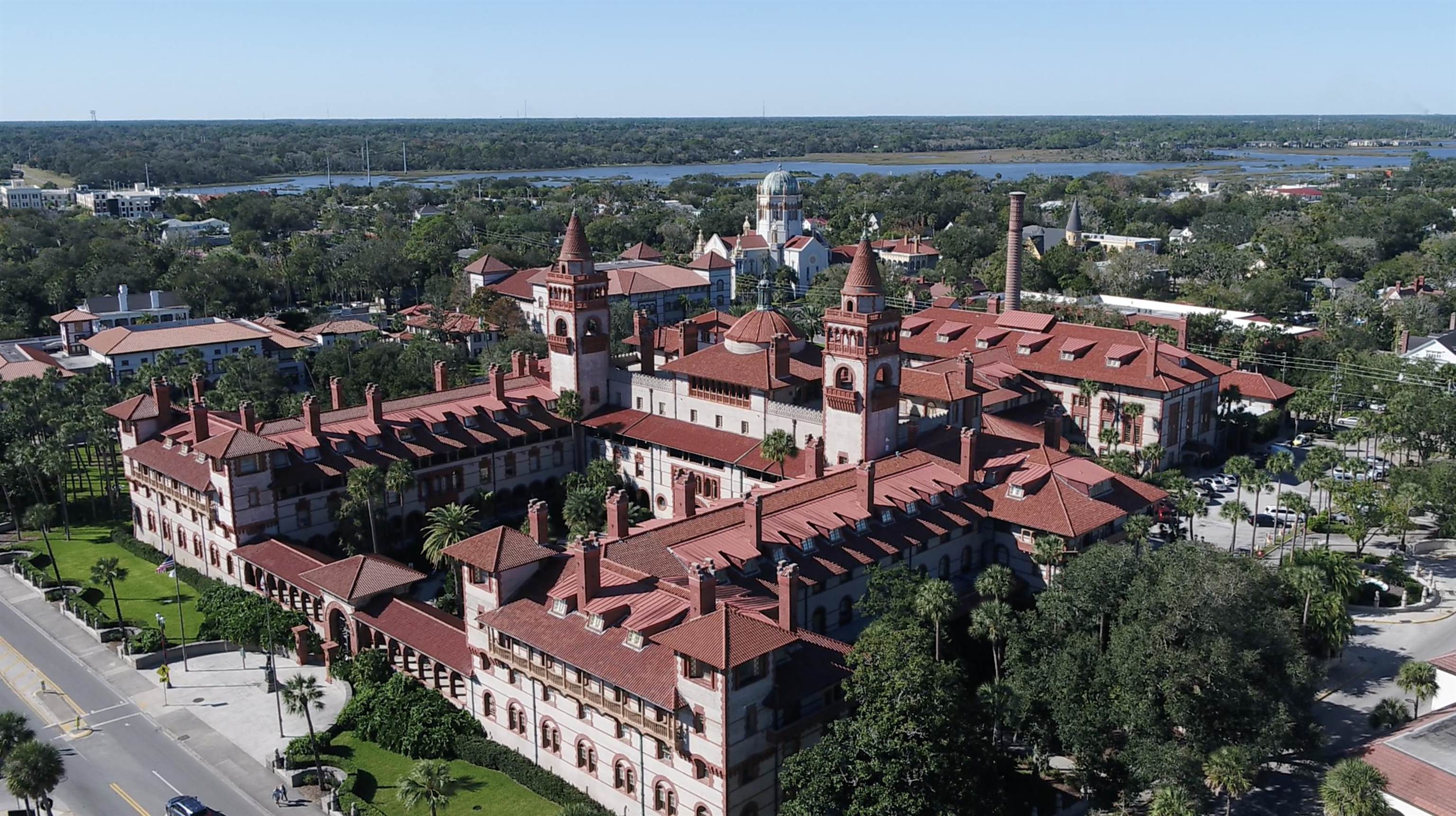 160 Washington Street St. Augustine, FL 32084 - Photo 49 of 56 an aerial view of multiple house