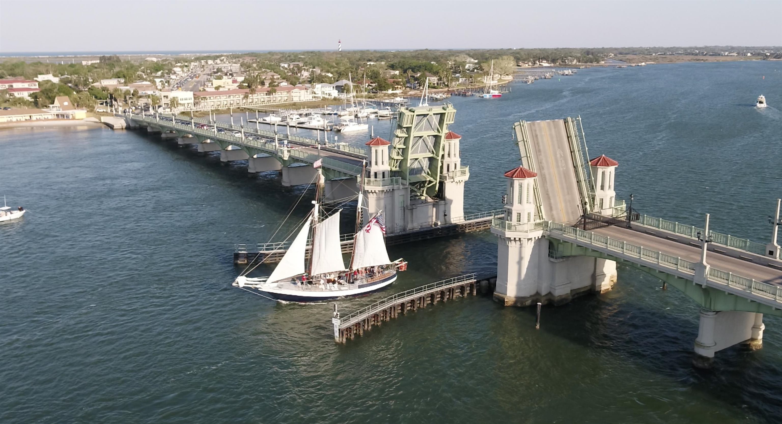 160 Washington Street St. Augustine, FL 32084 - Photo 53 of 56 a view of a lake with a mountain in the back