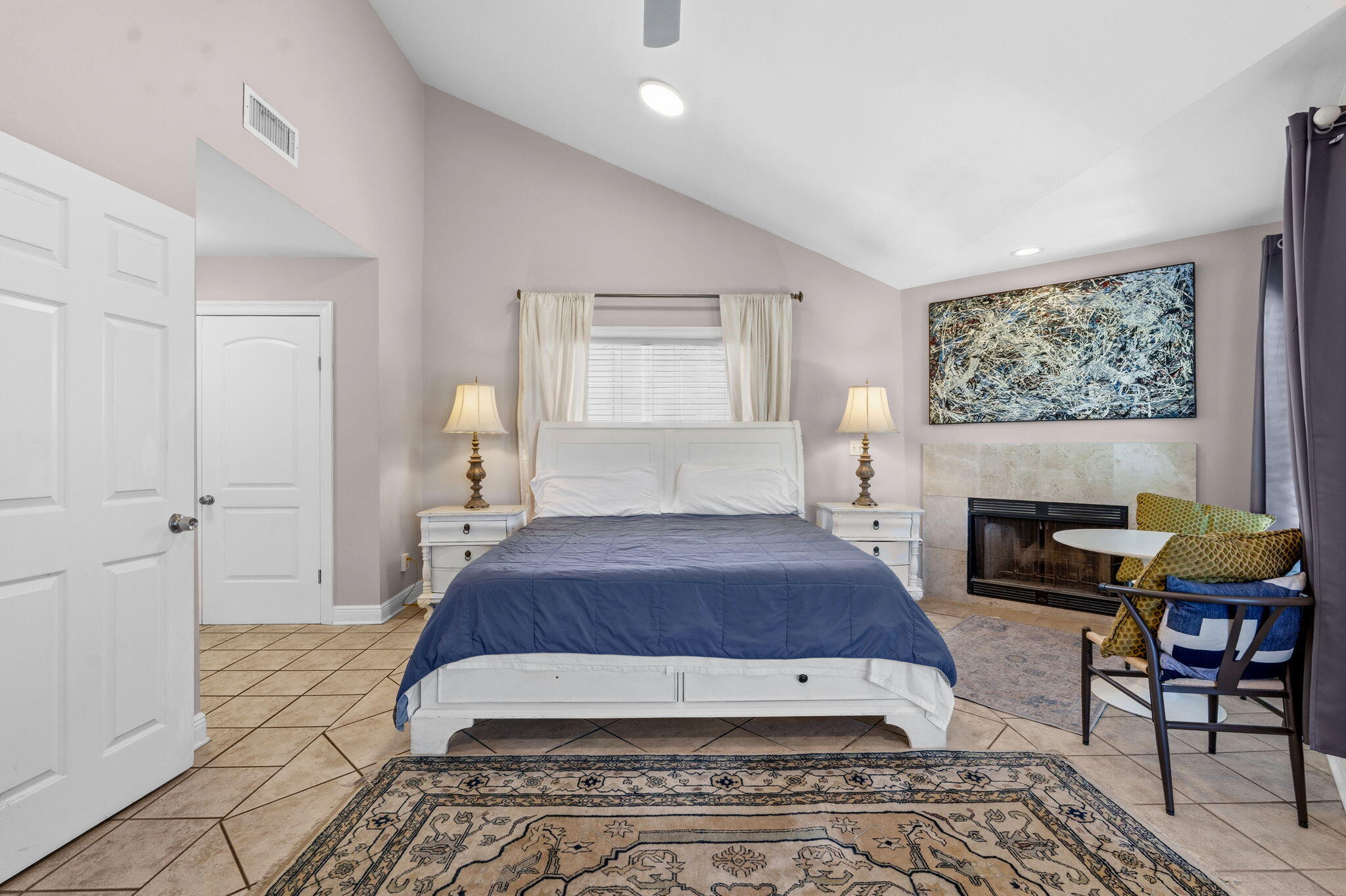 65 Vantage Point Miramar Beach, FL 32550 - Photo 30 of 63 a living room with furniture and a fireplace