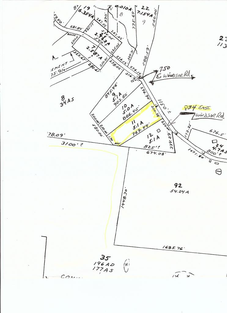 M14-l11 East Windsor Road Windsor, MA 01270 - Photo 1 of 1 Map