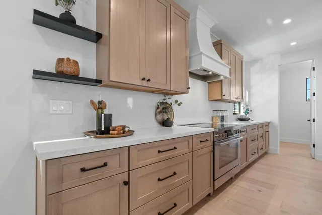 a bathroom with a window