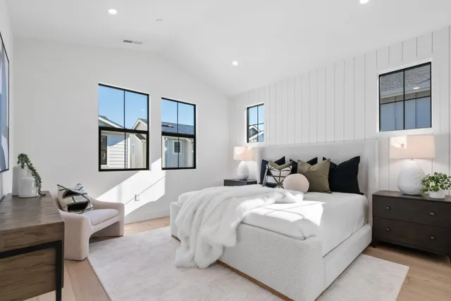 a outdoor space with furniture