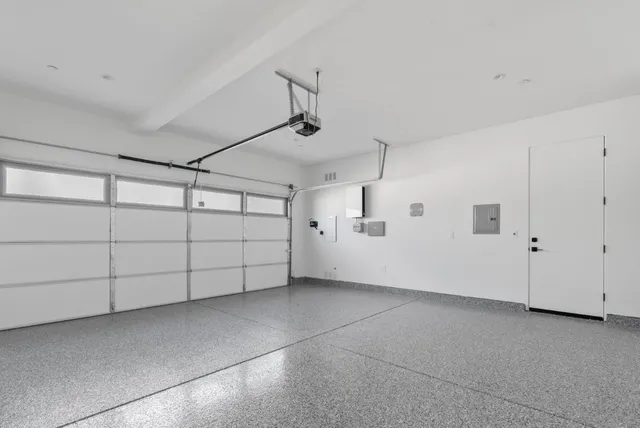 a view of a city with mountains in the background