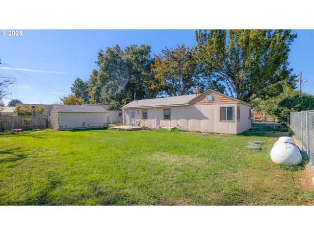 a outdoor space with a swimming pool