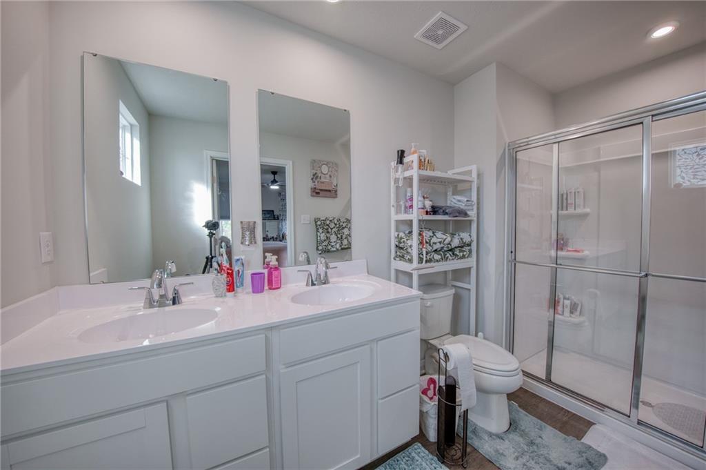 113 Dominic Drive Butler, PA 16001 - Photo 27 of 45 a bathroom with a sink toilet and shower