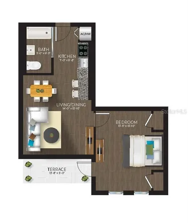 $1,554 | 536 Bahia Beach Boulevard, Unit 410A, Ruskin, FL 33570
