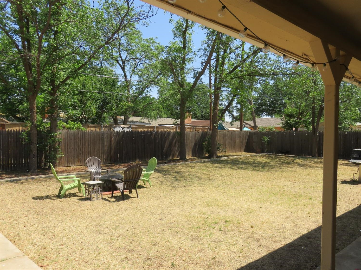 3706 41st Street Lubbock, TX 79413 - Photo 19 of 20 a view of back yard of the house