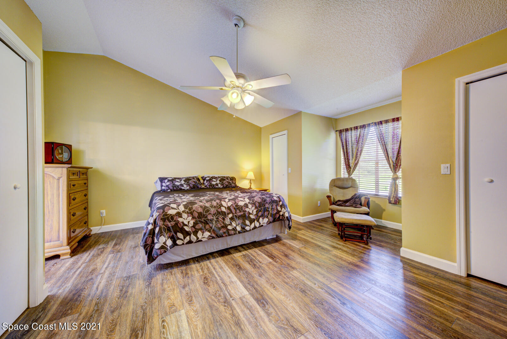 279 Rheine Road Northwest Palm Bay, FL 32907 - Photo 18 of 35 master bedroom view from door