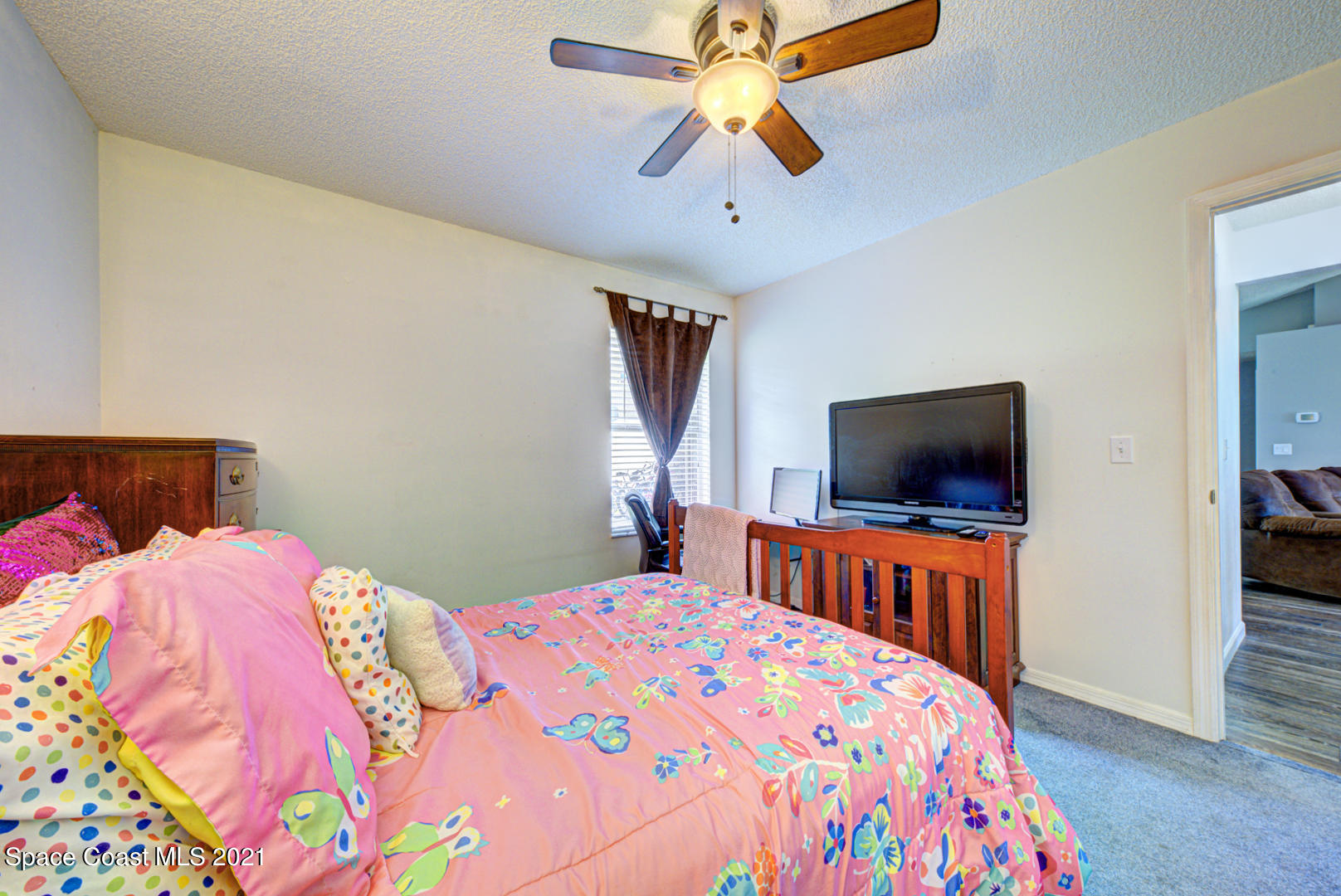 279 Rheine Road Northwest Palm Bay, FL 32907 - Photo 25 of 35 bedroom 2 with fan