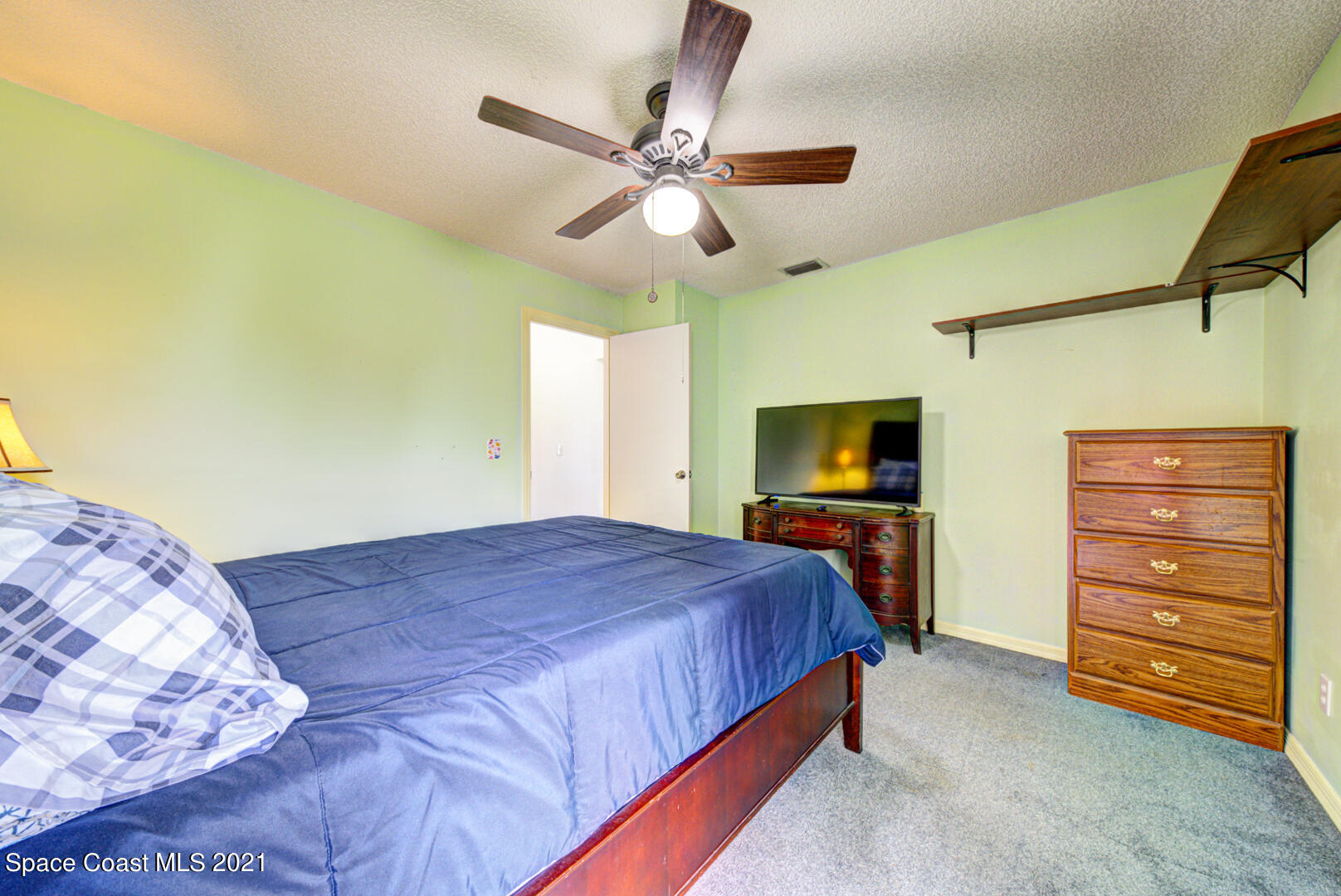 279 Rheine Road Northwest Palm Bay, FL 32907 - Photo 28 of 35 bedroom 3 with fan