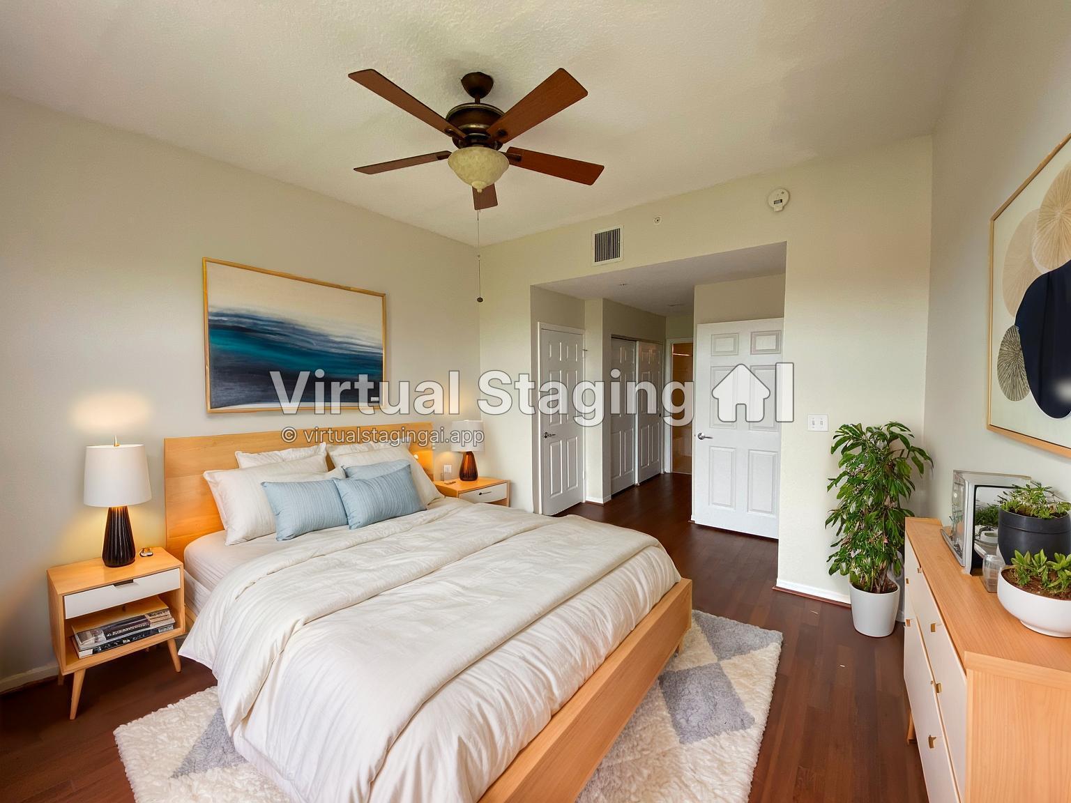 1155 Main Street, Unit 303 Jupiter, FL 33458 - Photo 12 of 25 Bedroom (staged)