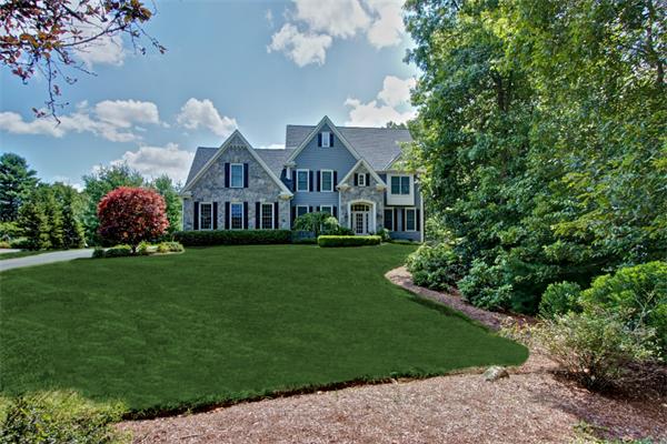 6 Chadwick Way Hopkinton, MA 01748 - Photo 30 of 30 a front view of a house with a garden