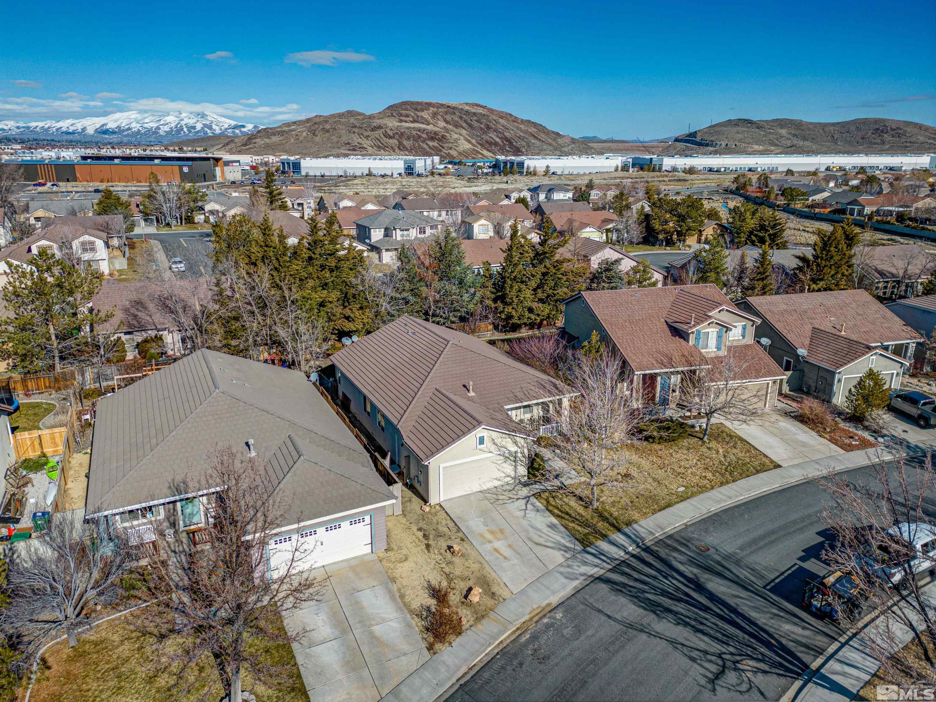 1651 Box Canyon Drive Reno, NV 89521 - Photo 33 of 40 an aerial view of multiple house