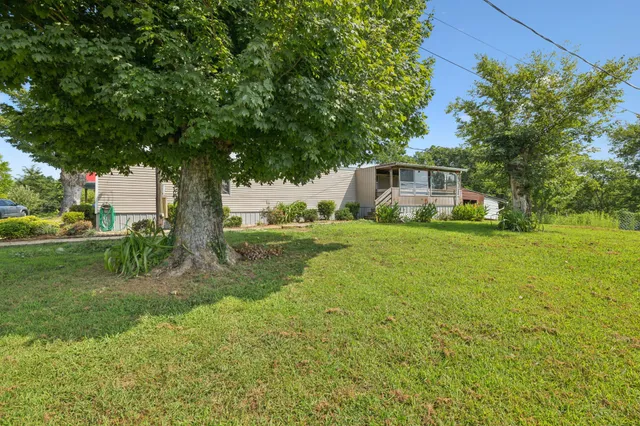 a view of front door with deck