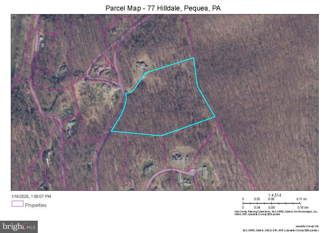 77 Hilldale Road Pequea, PA 17565 - Photo 2 of 6 Lancaster County GIS map