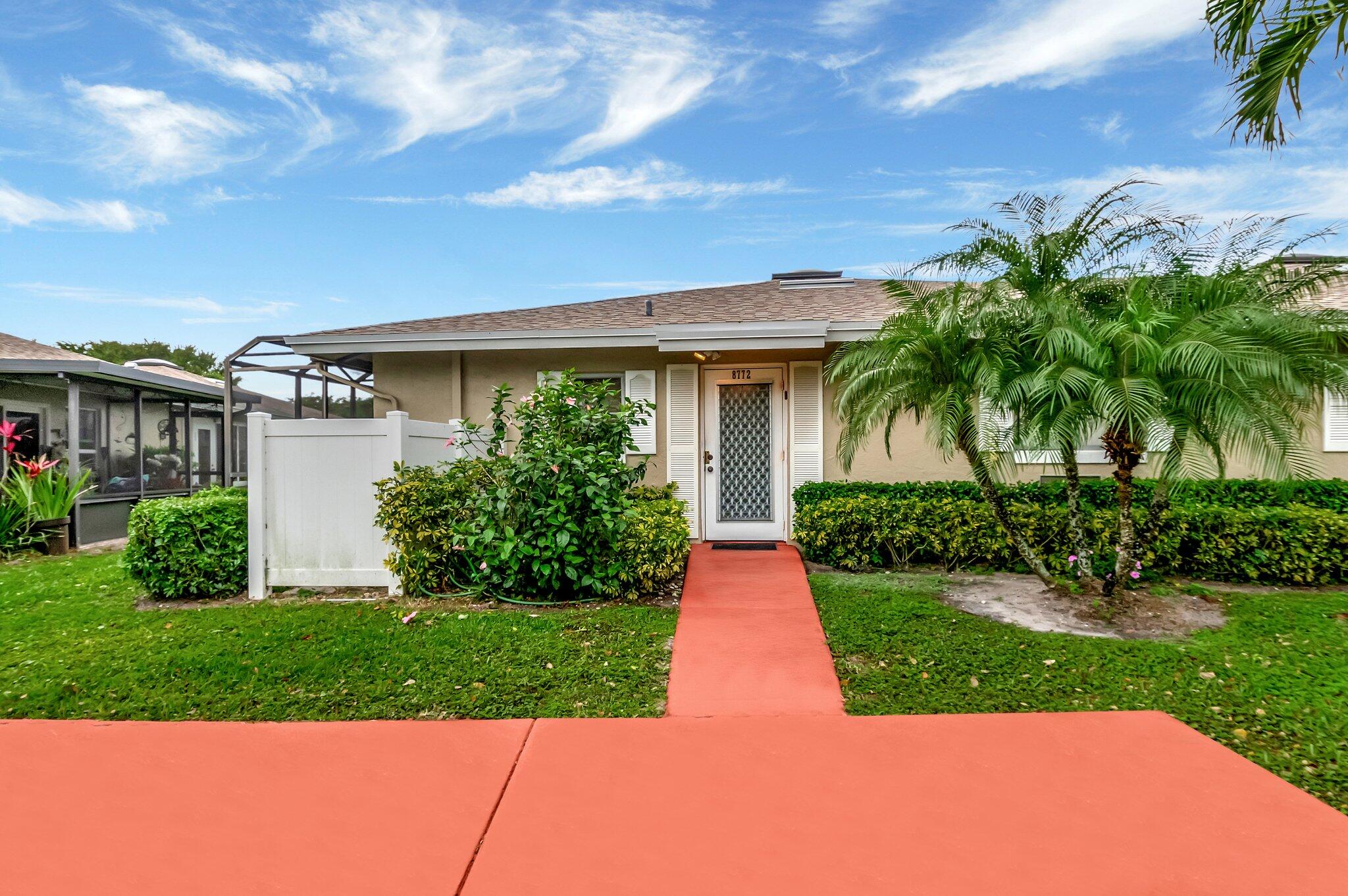 8772 Tyrone Terrace Boca Raton, FL 33496 - Photo 1 of 31 Front door and Parking