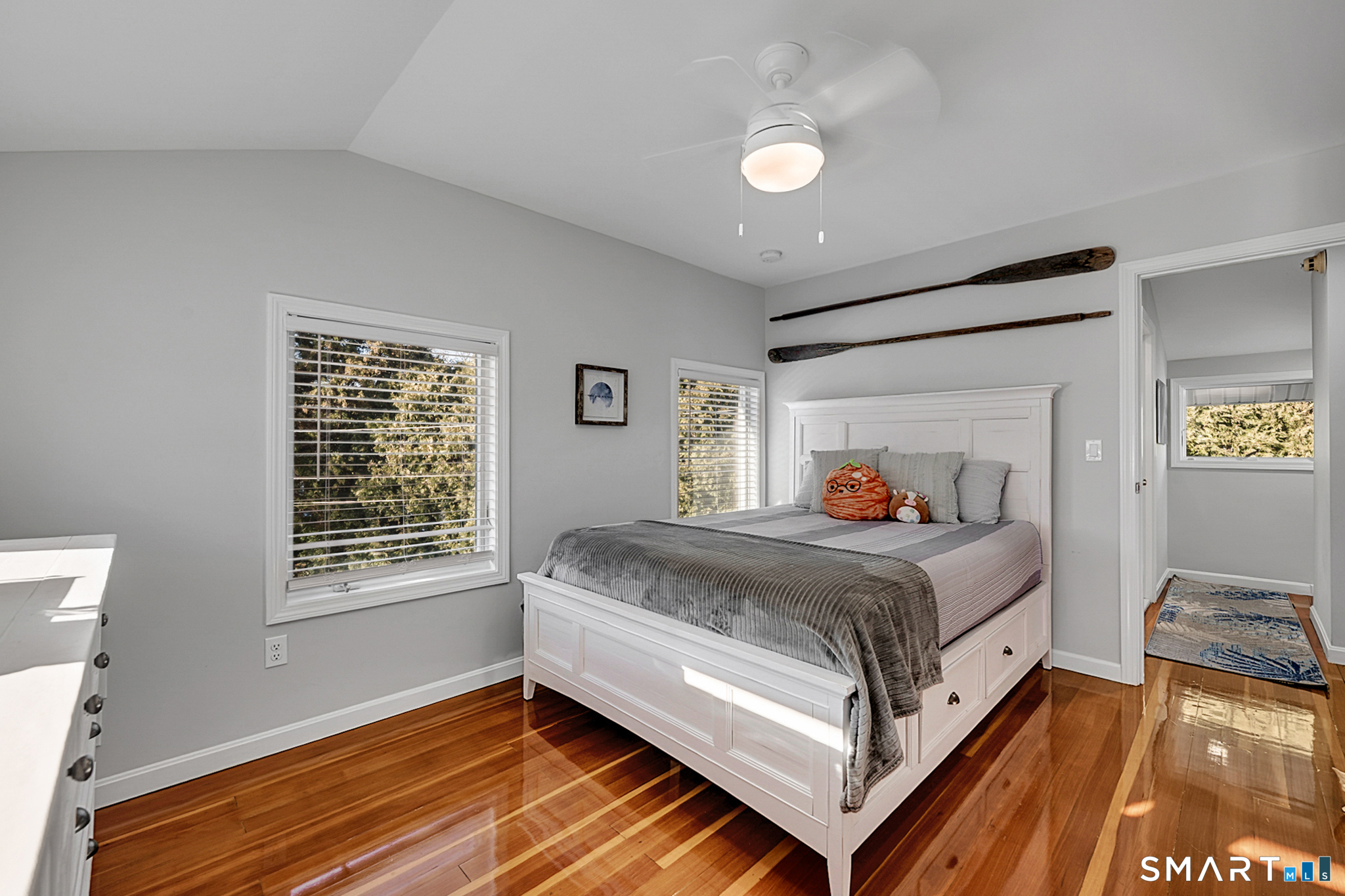 32 Bishops Bay Road East Lyme, CT 06357 - Photo 30 of 40 a bedroom with a bed and a window