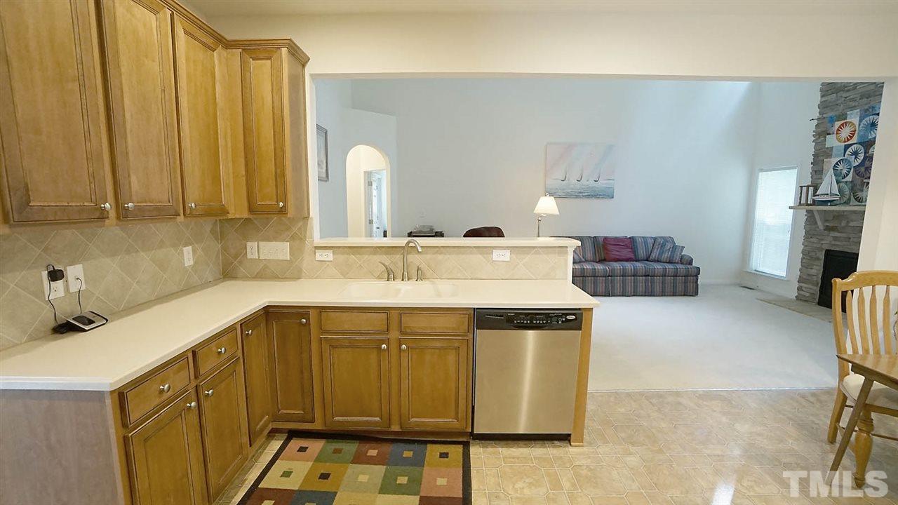 3030 Kilarney Ridge Loop Cary, NC 27511 - Photo 10 of 30 *Another View of Kitchen Looking into Family Room Area*