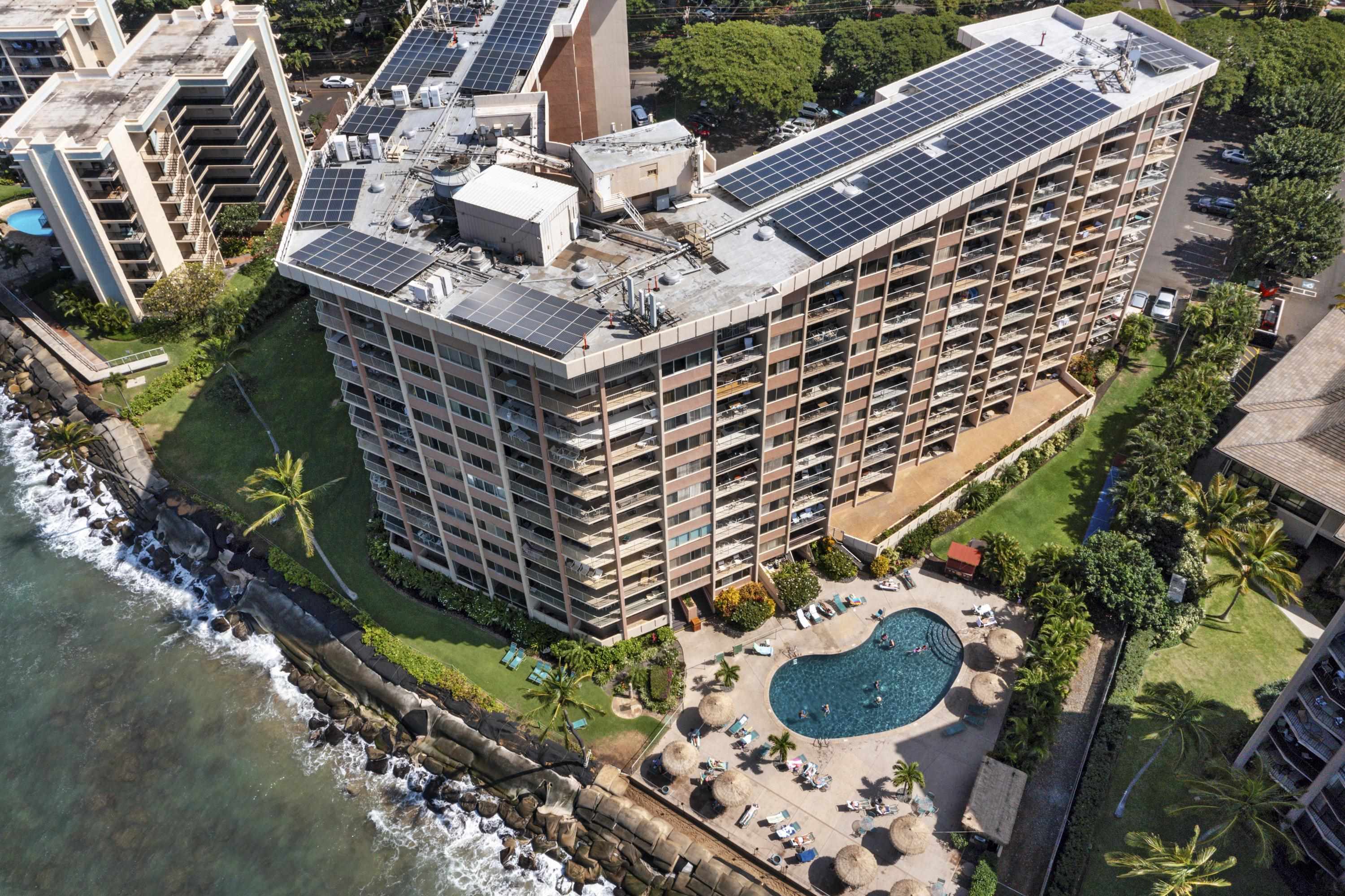 4365 Lower Honoapiilani Road, Unit 115 Lahaina, HI 96761 - Photo 40 of 44 a bird view of a multi story building