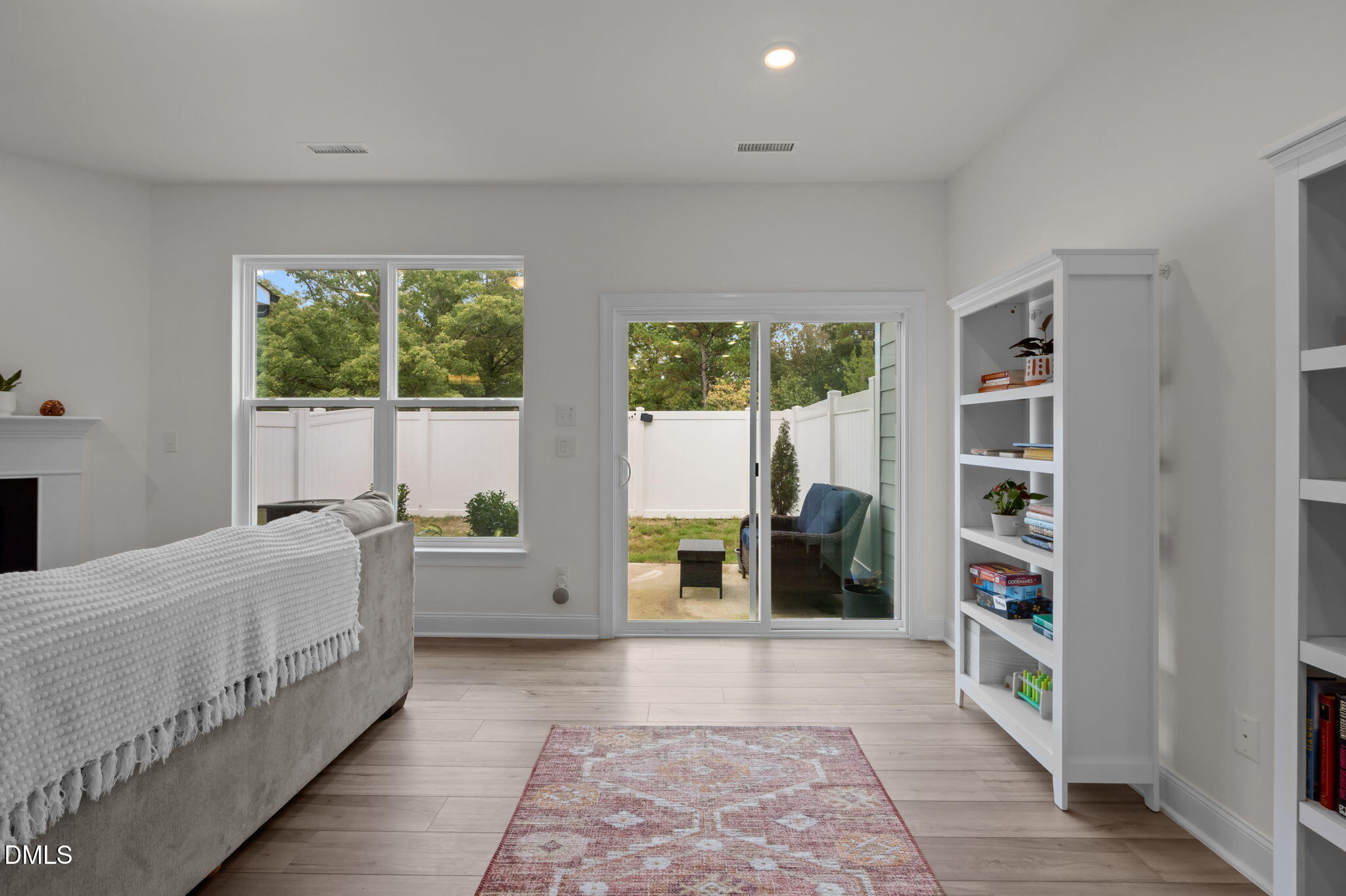 1031 Culloden Circle Durham, NC 27713 - Photo 17 of 50 a room with a bed and a large window